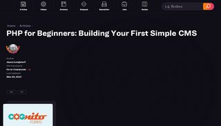 
                            11. PHP for Beginners: Building Your First Simple CMS | CSS-Tricks