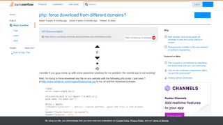 
                            11. php: force download from different domains? - Stack Overflow