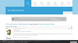 
                            1. PHP-Fusion Deutschland - Offizielle Supportseite - Forum: Header ...