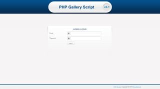 
                            10. PHP Gallery Script by PHPJabbers.com - Aquamare studios