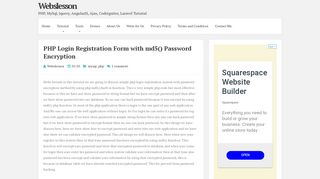 
                            12. PHP Login Registration Form with md5() Password ... - ...