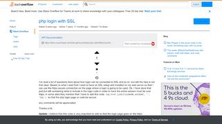 
                            12. php login with SSL - Stack Overflow