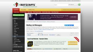 
                            6. PHP mailing list managers / newsletter scripts - Free, commercial and ...