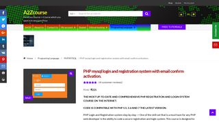 
                            11. PHP mysql login and registration system with email confirm activation ...