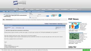 
                            6. php Nach dem Login geht keine automatische weiterleitung - PHP ...