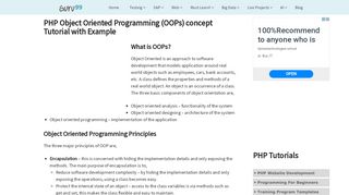 
                            5. PHP Object Oriented Programming (OOPs) concept Tutorial with ...