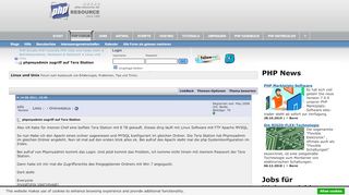 
                            6. php phpmyadmin zugriff auf Tera Station - PHP-resource.de