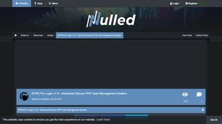
                            12. [PHP] Pro Login v1.9 - Advanced Secure PHP User Management System ...