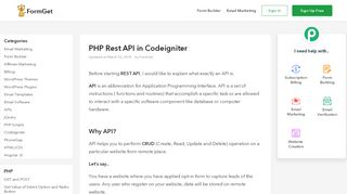 
                            13. PHP Rest API | FormGet