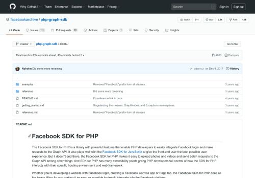 
                            6. PHP SDK - Web SDKs - Facebook for Developers