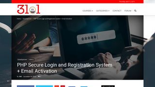 
                            3. PHP Secure Login and Registration System + Email Activation - 3lol.info