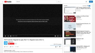 
                            5. PHP Tutorials: Register & Login (Part 11): Register Users (Part 1 ...