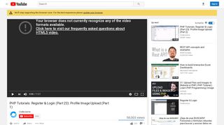 
                            5. PHP Tutorials: Register & Login (Part 23): Profile Image Upload ...
