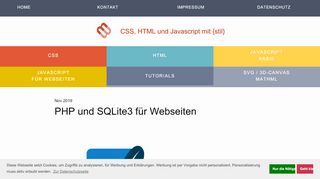 
                            13. PHP und SQLite3 für Webseiten | mediaevent.de