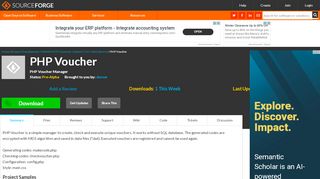 
                            1. PHP Voucher download | SourceForge.net