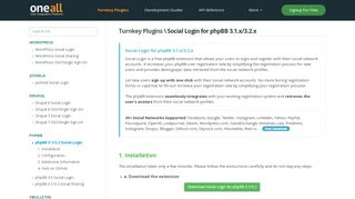 
                            6. phpBB 3.1/3.2 Social Login - OneAll Social Network API