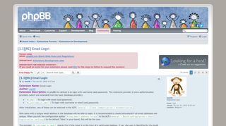 
                            10. phpBB • [3.2][RC] Email Login