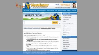 
                            9. phpBB Admin Password Recovery « HostGator.com Support Portal