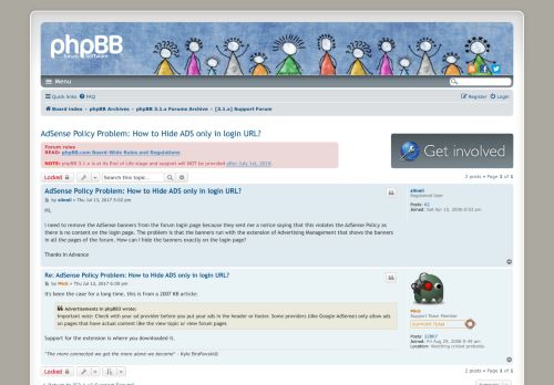 
                            10. phpBB • AdSense Policy Problem: How to Hide ADS only in login URL?