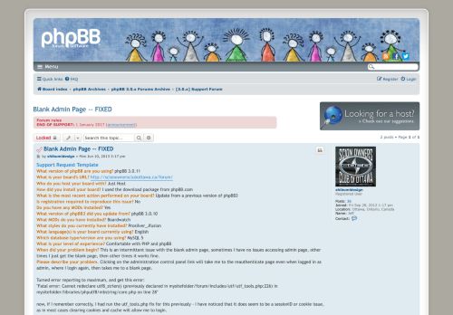 
                            2. phpBB • Blank Admin Page -- FIXED