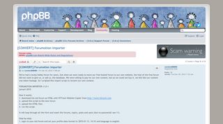 
                            6. phpBB • [CONVERT] Forumotion importer