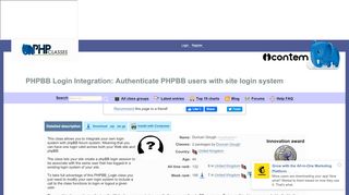 
                            4. PHPBB Login Integration: Authenticate PHPBB users with site login ...