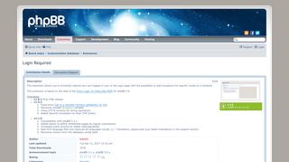 
                            4. phpBB • Login Required - Contribution Details
