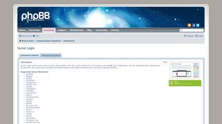 
                            3. phpBB • Social Login - Contribution Details