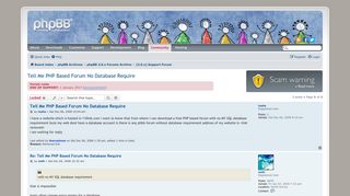 
                            3. phpBB • Tell Me PHP Based Forum No Database Require