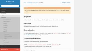 
                            5. phpBB3 — Alliance Auth documentation