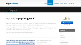 
                            2. phpDesigner 8 - PHP Editor & PHP IDE with built-in HTML5 ...