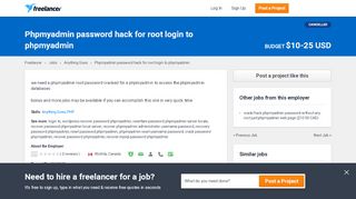 
                            11. Phpmyadmin password hack for root login to phpmyadmin | Anything ...