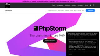 
                            1. PhpStorm: The Lightning-Smart IDE for PHP Programming ...
