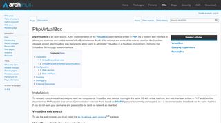 
                            8. PhpVirtualBox - ArchWiki