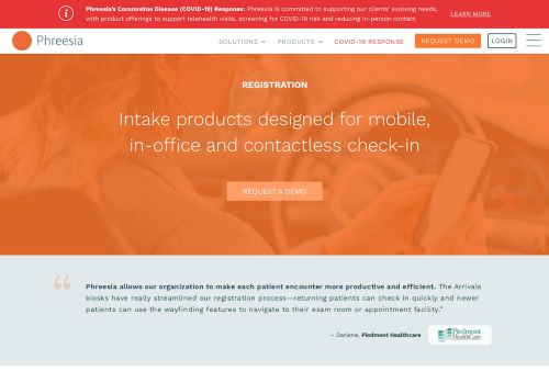
                            2. Phreesia Registration | Customized, Consistent Patient Intake