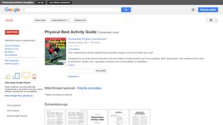 
                            9. Physical Best Activity Guide: Elementary Level