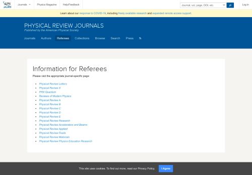 
                            9. Physical Review Journals - Information for Referees