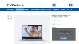 
                            9. physiofortbildung | E-Learning | Handtherapie (HT8-HT16)-322207