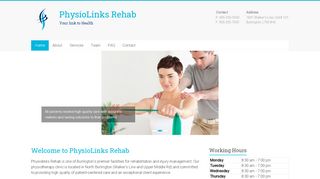 
                            7. PhysioLinks Rehab: Home
