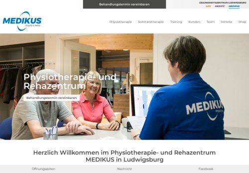 
                            12. Physiotherapie & Reha in Ludwigsburg: Medikus Physiotherapie ...