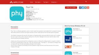 
                            11. Phyzii Tab - App - Apps Store