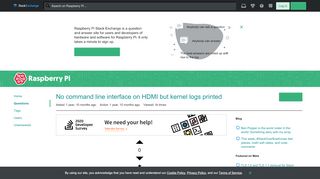 
                            2. pi 3 - No command line interface on HDMI but kernel logs printed ...