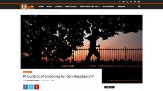 
                            11. Pi Control: Monitoring für den Raspberry Pi › Linux und Ich