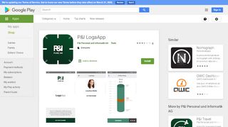 
                            10. P&I LogaApp – Apps bei Google Play
