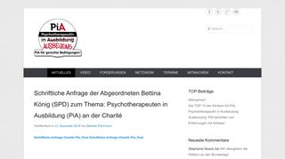 
                            10. pia-im-streik.de – Psychotherapeuten in Ausbildung (PiA) fordern ...