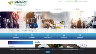 
                            3. PIA Web Ticketing - Pakistan International Airlines - PIA