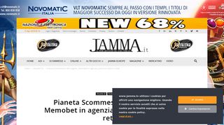 
                            4. Pianeta Scommesse e Microgame: Memobet in agenzia, ponte tra ...