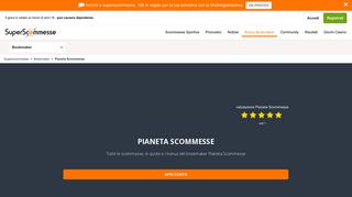 
                            2. Pianeta Scommesse | Superscommesse.it