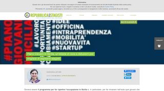 
                            10. Piano giovani Sicilia, oggi parte il mail bombing di diffida contro la ...