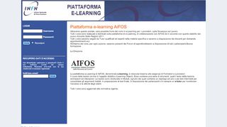 
                            6. Piattaforma e-learning AiFOS